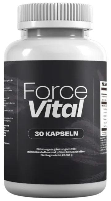 Dose ForceVital mit 30 Kapseln